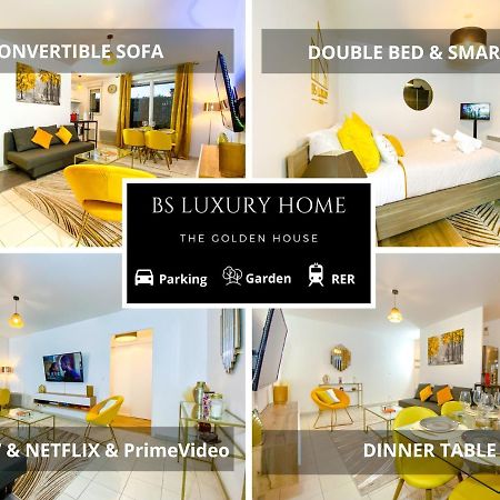 Apartamento The Golden House * Parking * Garden Corbeil-Essonnes Exterior foto